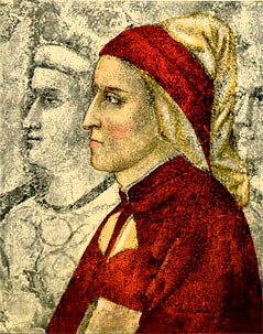 Portrait de Dante Alighieri attribué à Giotto Di Bondone